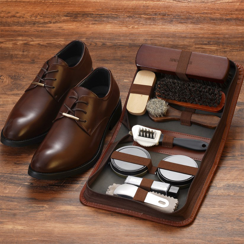 Sneaker Leather Care - Conjunto de escova de sapato de
