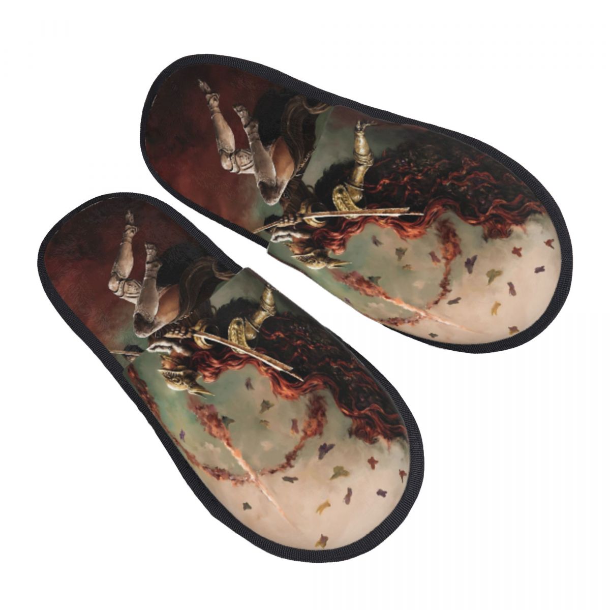 Insole Memory Foam - Chinelos de quarto Eldened Ringed com