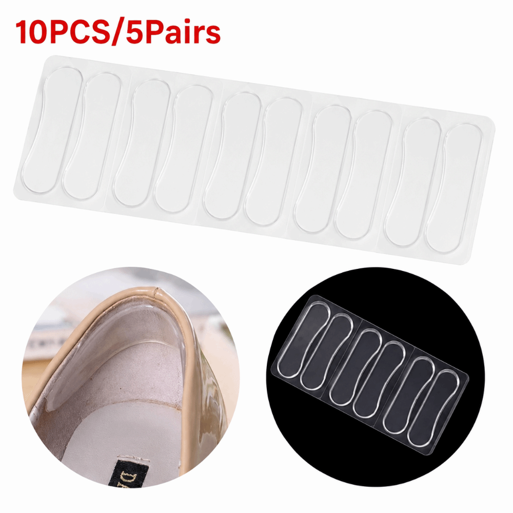 Heel Liner Grip - 5 pares de almofadas de gel