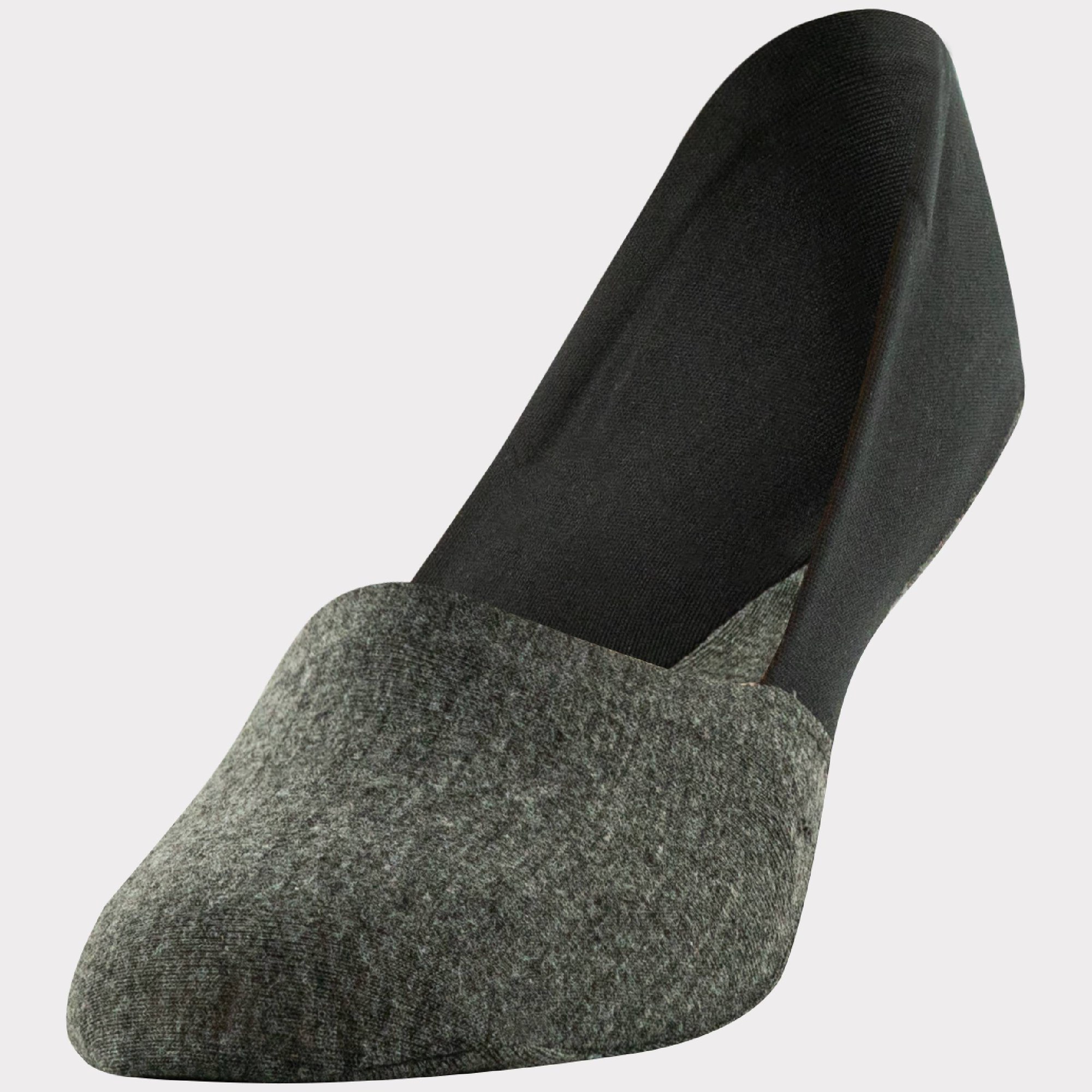 2 pares de meias invisíveis de - Heel Liner Grip avaliação e preço