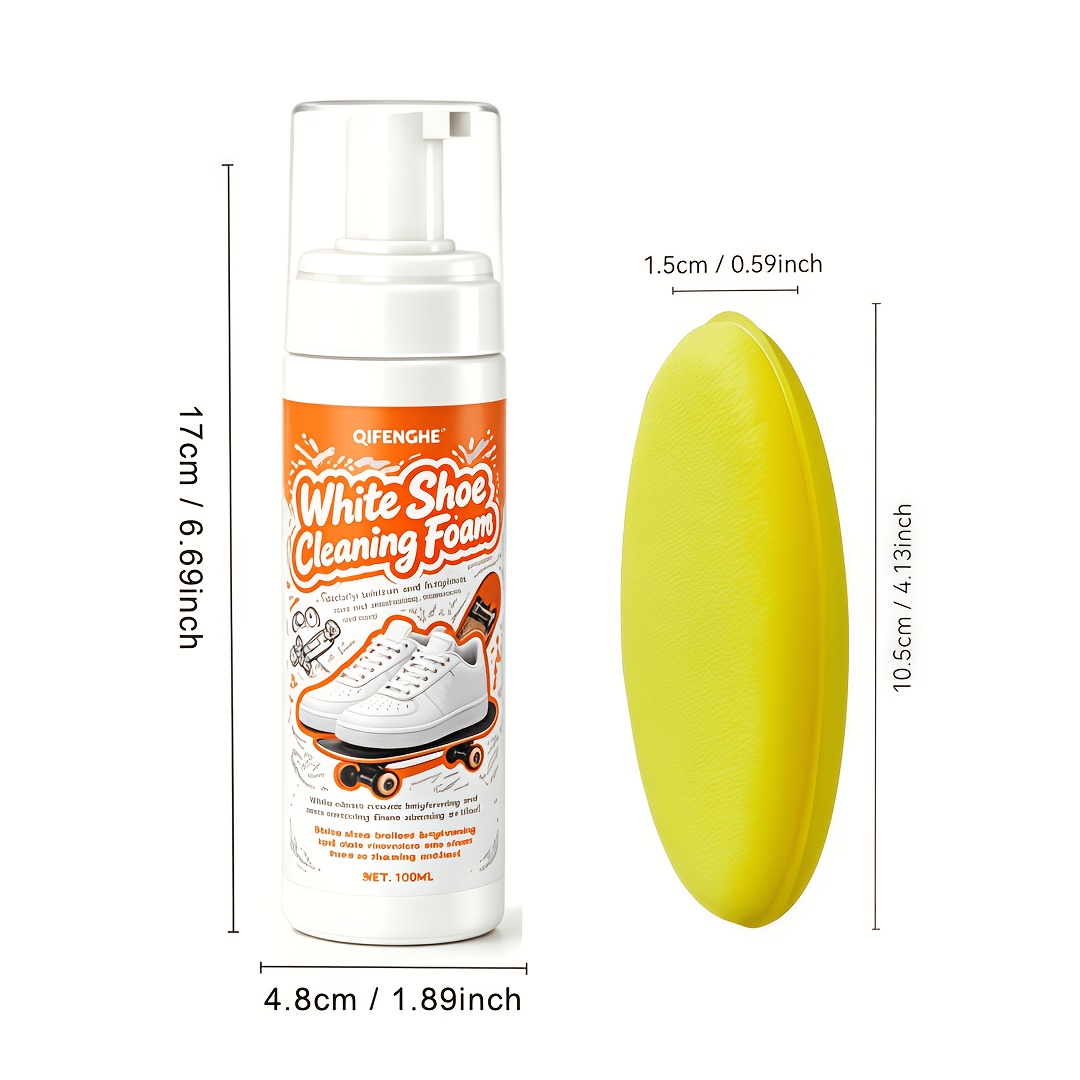Espuma Limpadora de Sapatos Br - Sneaker Leather Care avaliação e preço
