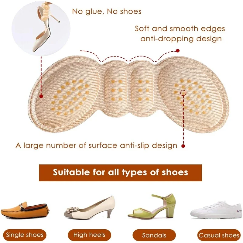 Anti-Slip Heel Grips Liner Fil - Heel Liner Grip avaliação e preço