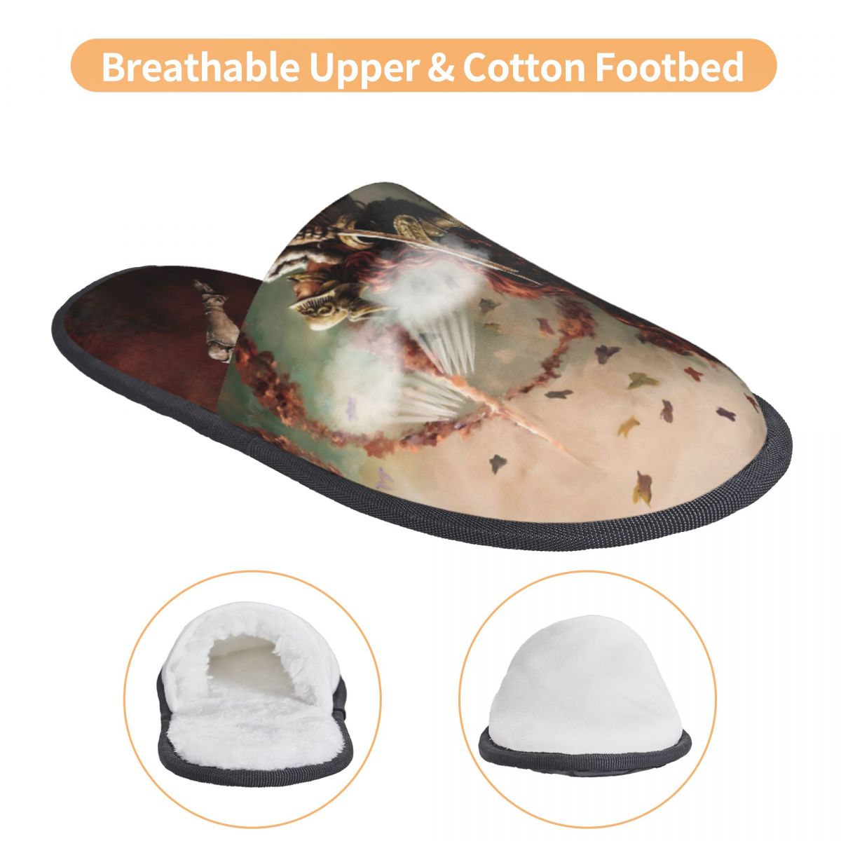 Chinelos de quarto Eldened Rin - Insole Memory Foam avaliação e preço