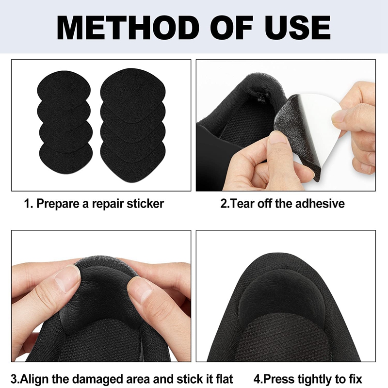 Remendo de sapato adesivo de c - Sneaker Leather Care avaliação e preço