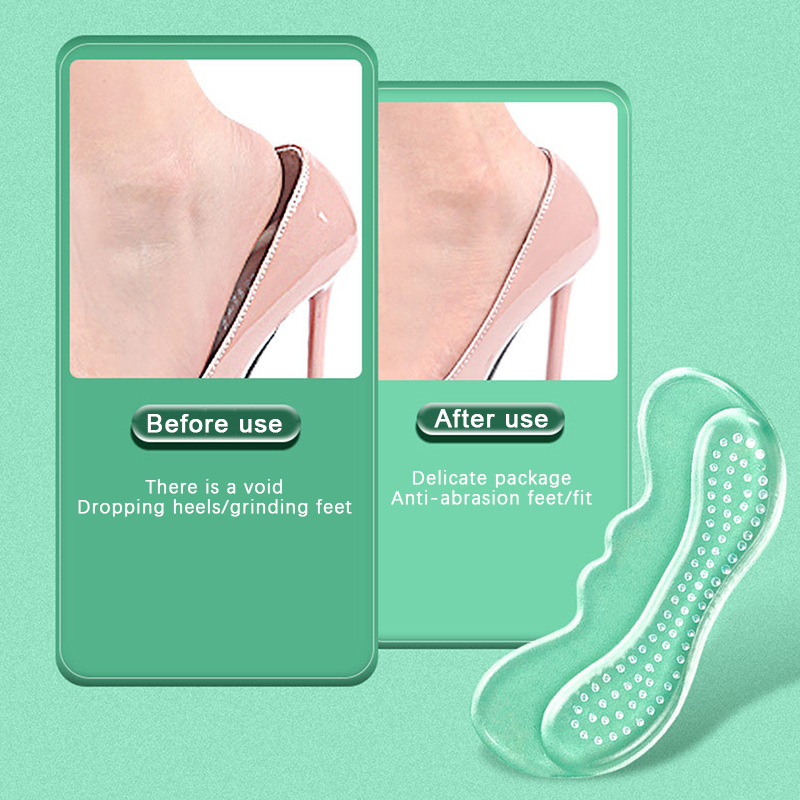 Palmilhas de Gel de Silicone p - Heel Liner Grip avaliação e preço