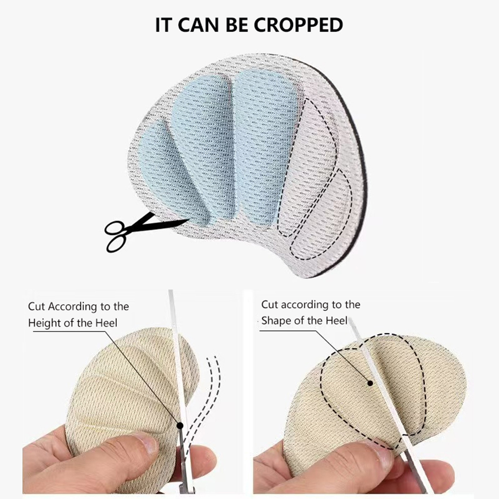 4 pares de almofadas de sapato - Heel Liner Grip avaliação e preço